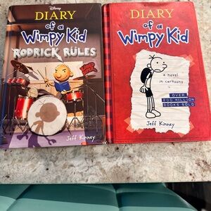Diary of a Wimpy Kid Book Set - Roderick rules and Diary of a wimpy kid.